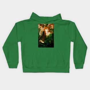 Lady with a Garland Kids Hoodie